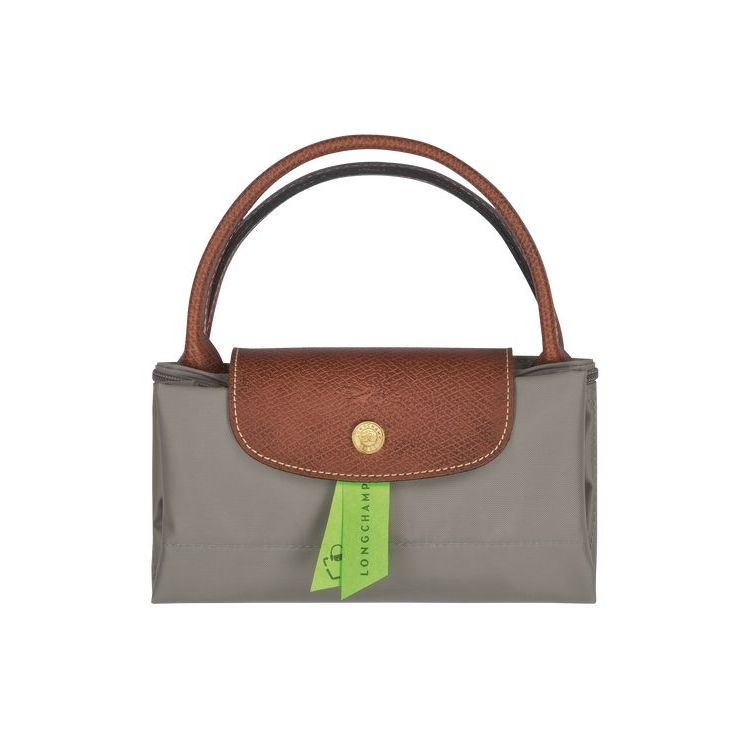 Borse A Mano Longchamp S Turtledove Recycled canvas Grigie | 35749-OVFP