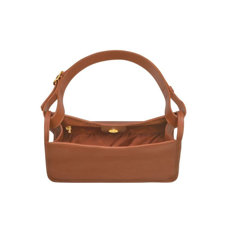 Borse A Tracolla Longchamp Caramel Pelle Marroni | 97543-VHTQ