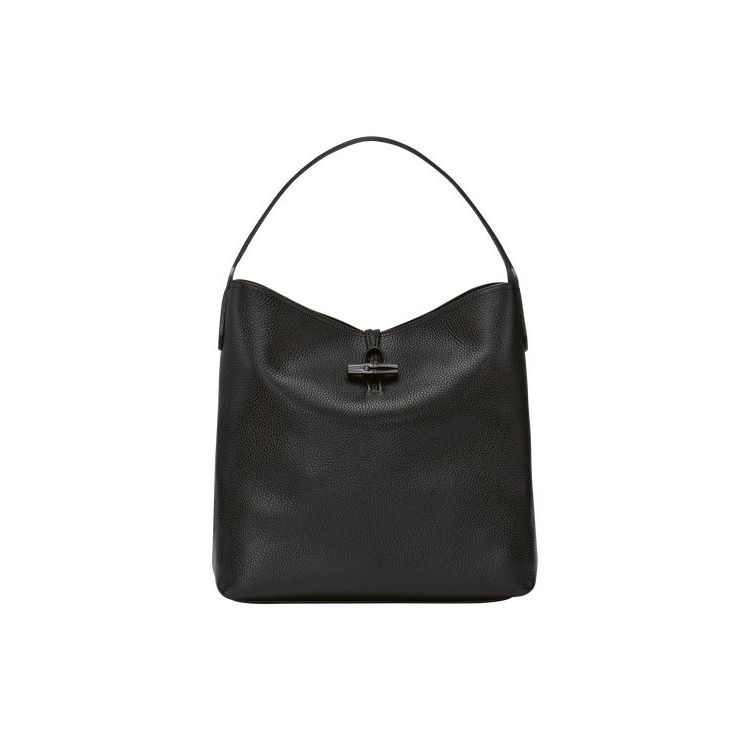 Borse A Tracolla Longchamp Hobo Pelle Nere | 26430-RVZQ