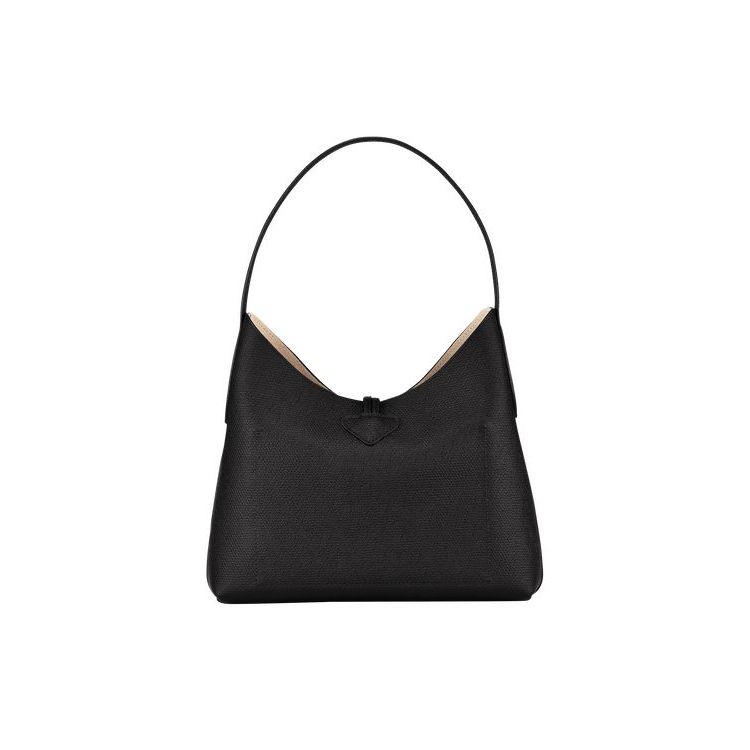 Borse A Tracolla Longchamp M Pelle Nere | 72408-AUSY