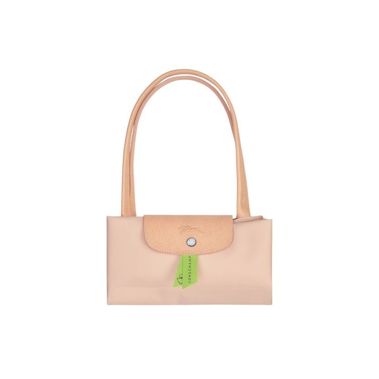 Borse A Tracolla Longchamp S Flowers Recycled canvas Rosa Chiaro | 94273-XLTF