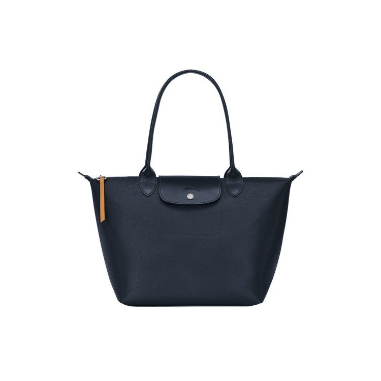 Borse A Tracolla Longchamp Shopping S Tela Blu Marino | 04172-GHLT