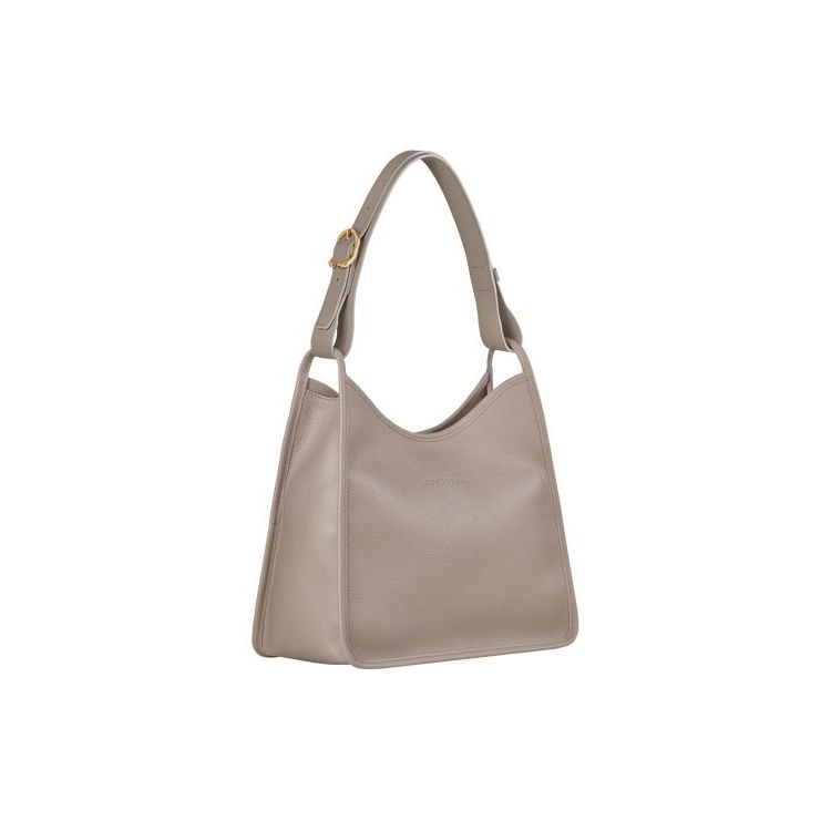 Borse A Tracolla Longchamp Turtledove Pelle Grigie | 50812-VKMP