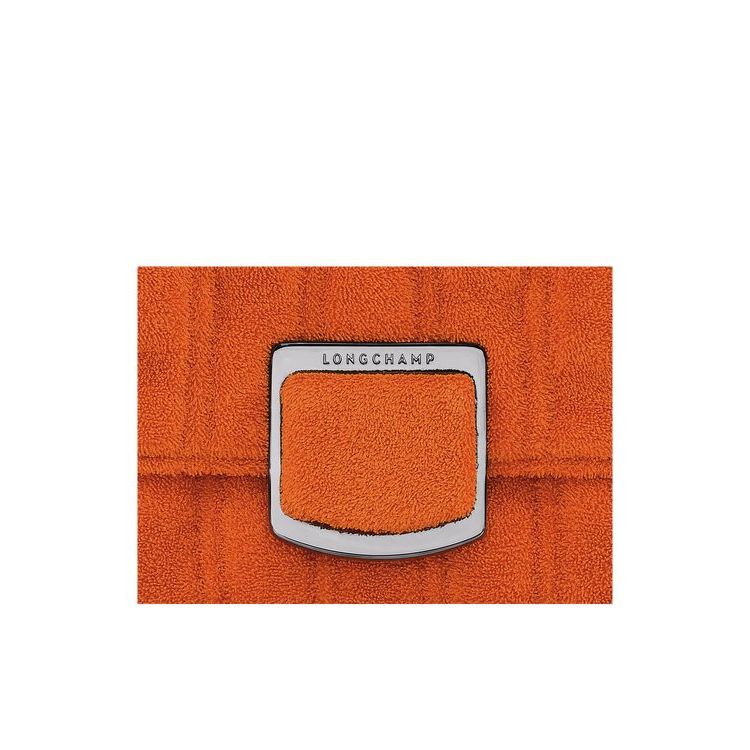 Borse Crossbody Longchamp S Tela Arancioni | 80961-EXYD