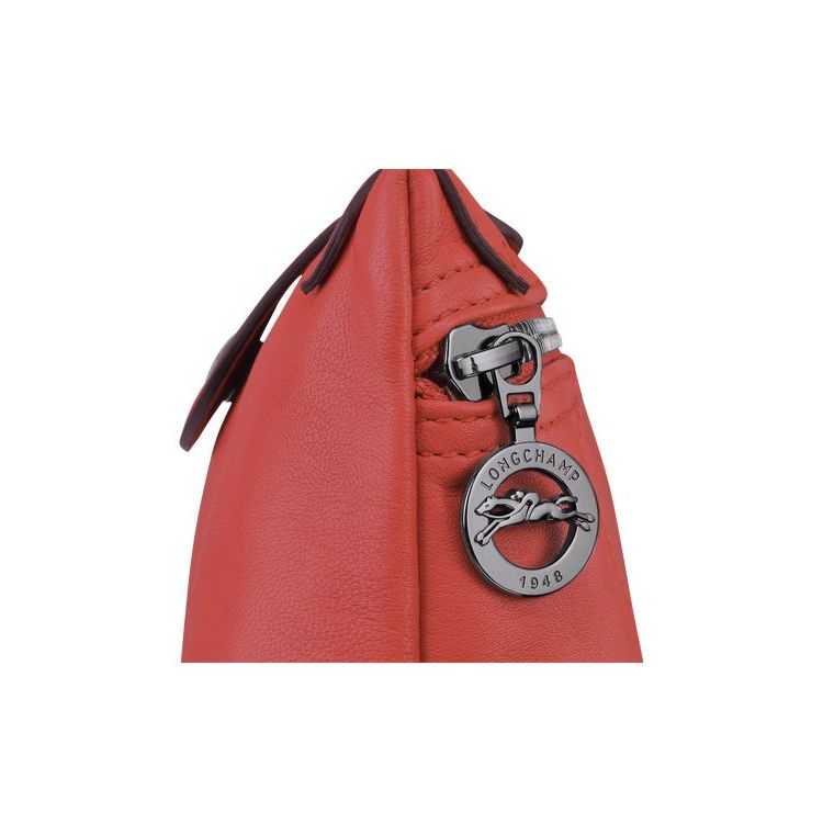 Borse Crossbody Longchamp Terracotta Pelle Arancioni | 25164-DPSG