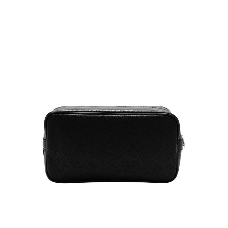 Borse Da Toilette Longchamp Pelle Nere | 74652-ISCX