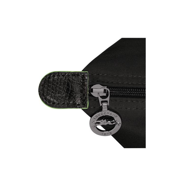 Borse Da Viaggio Longchamp Expandable Recycled canvas Nere | 34218-NGTA