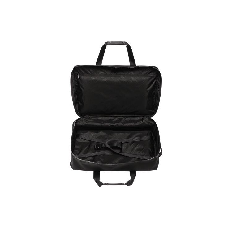Borse Da Viaggio Longchamp Recycled canvas Nere | 92401-ZNGA