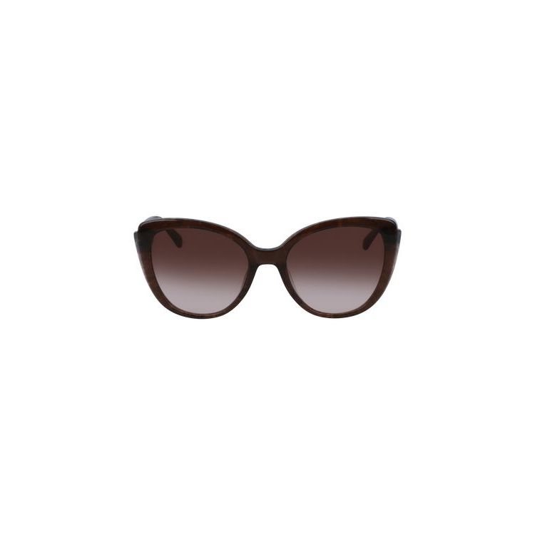 Occhiali da Sole Longchamp Marroni Oro | 25387-PJSX