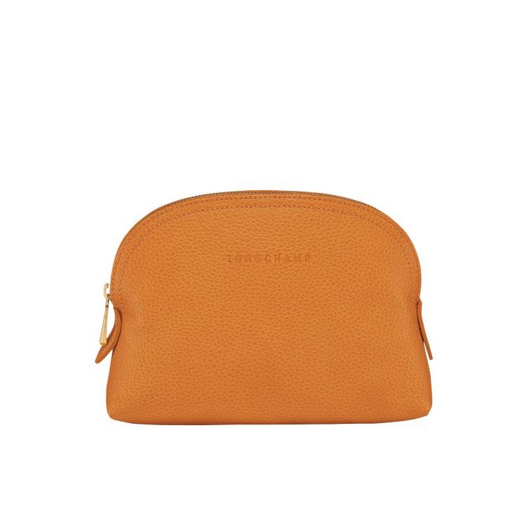 Pochette Longchamp Pouch Saffron Pelle Arancioni | 92375-JAXW