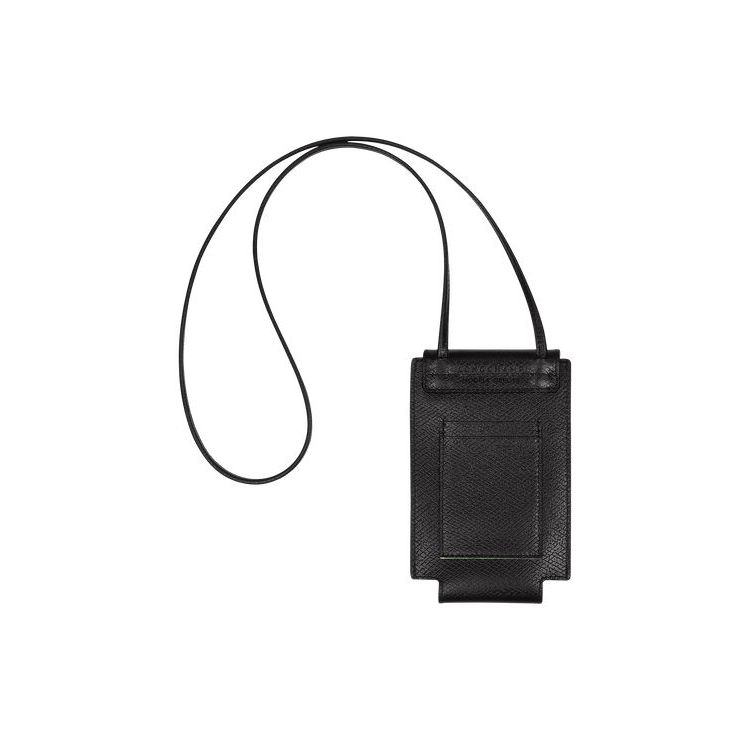 Pochette Longchamp With Pizzo Pelle Nere | 15630-KQMT