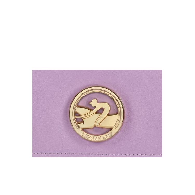 Portafogli Longchamp Long Continental Pelle Viola | 86429-JCHE