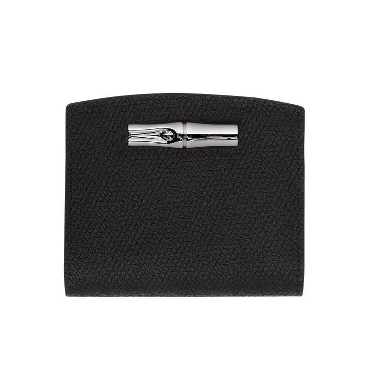 Portafogli Longchamp Pelle Nere | 46752-QZMD
