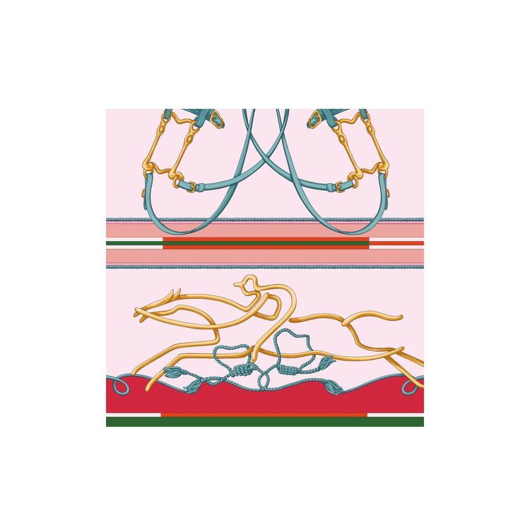 Sciarpe Longchamp Scarf 90 Silk Arancioni | 76049-QXKN