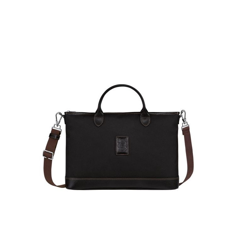 Valigie Longchamp Briefcase S Tela Nere | 43208-OEZG