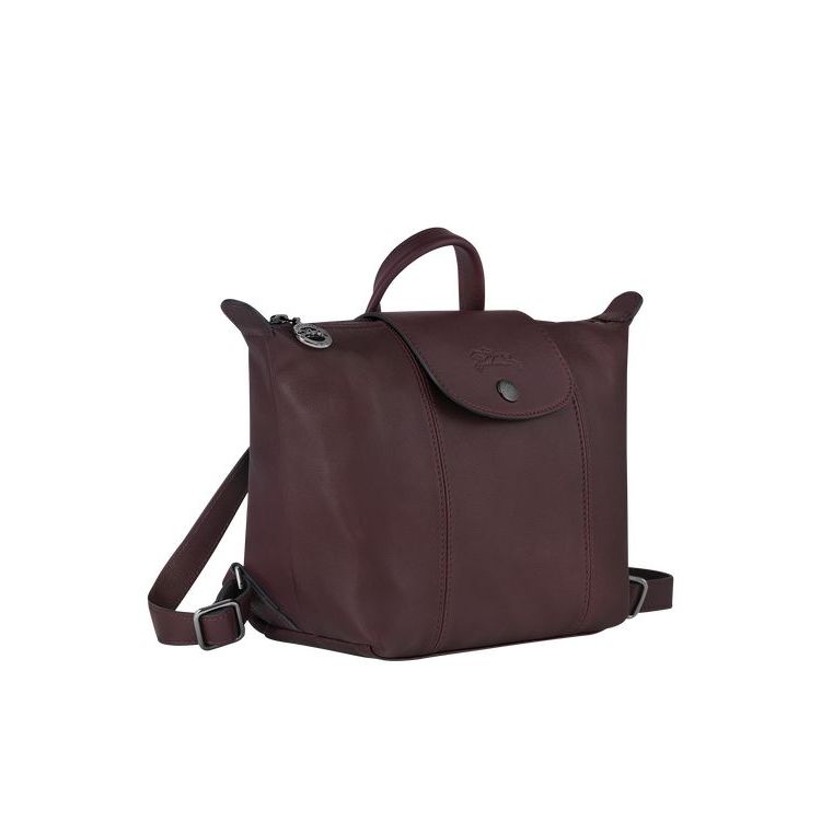 Zaini Longchamp Pelle Bordeaux | 92137-EILG