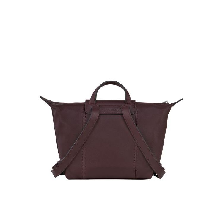Zaini Longchamp Pelle Bordeaux | 92137-EILG