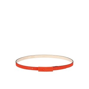 Cinture Longchamp Pelle Arancioni | 47230-ZYAW